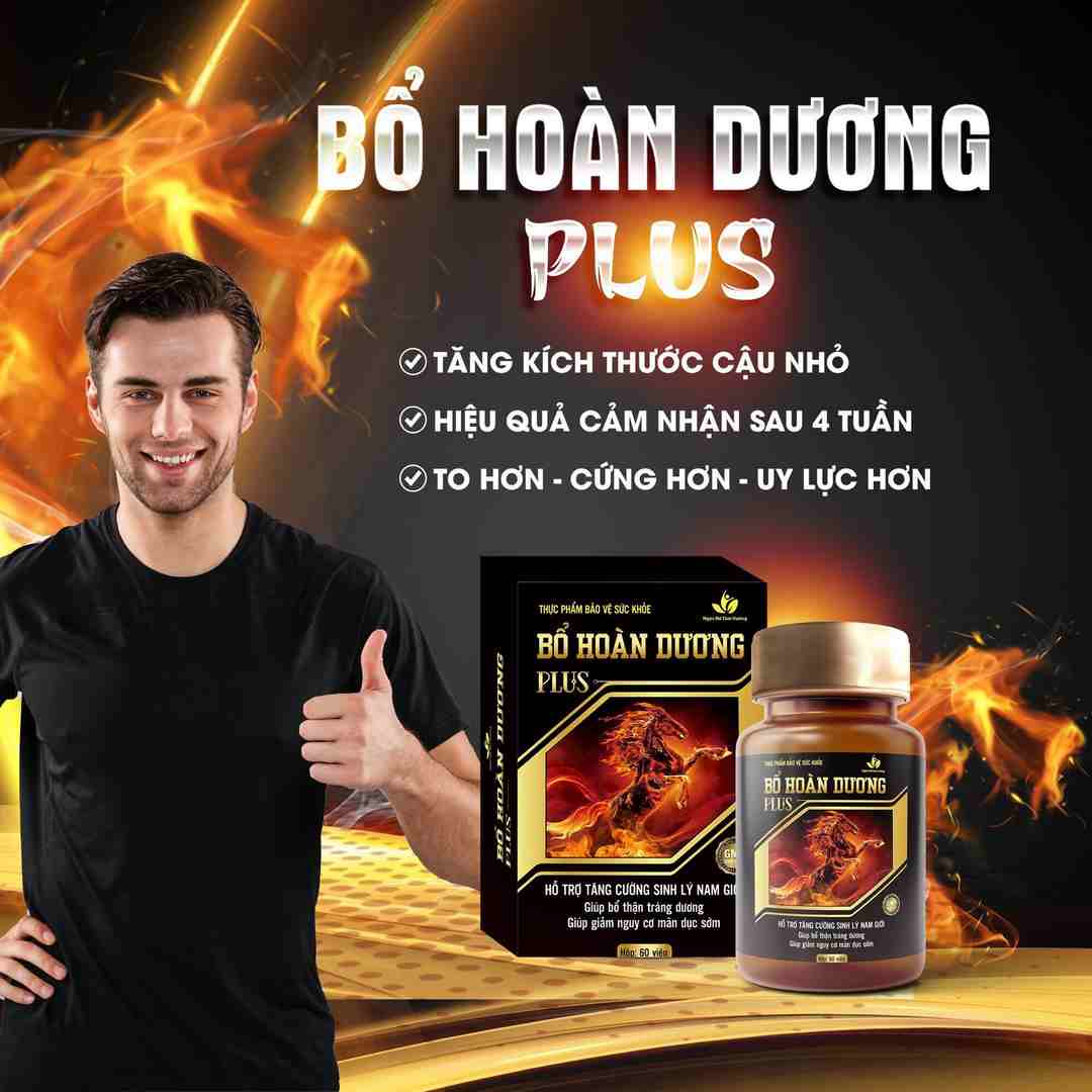 Trong sản phẩm thuốc bổ hoàn dương có rất nhiều các thành phần